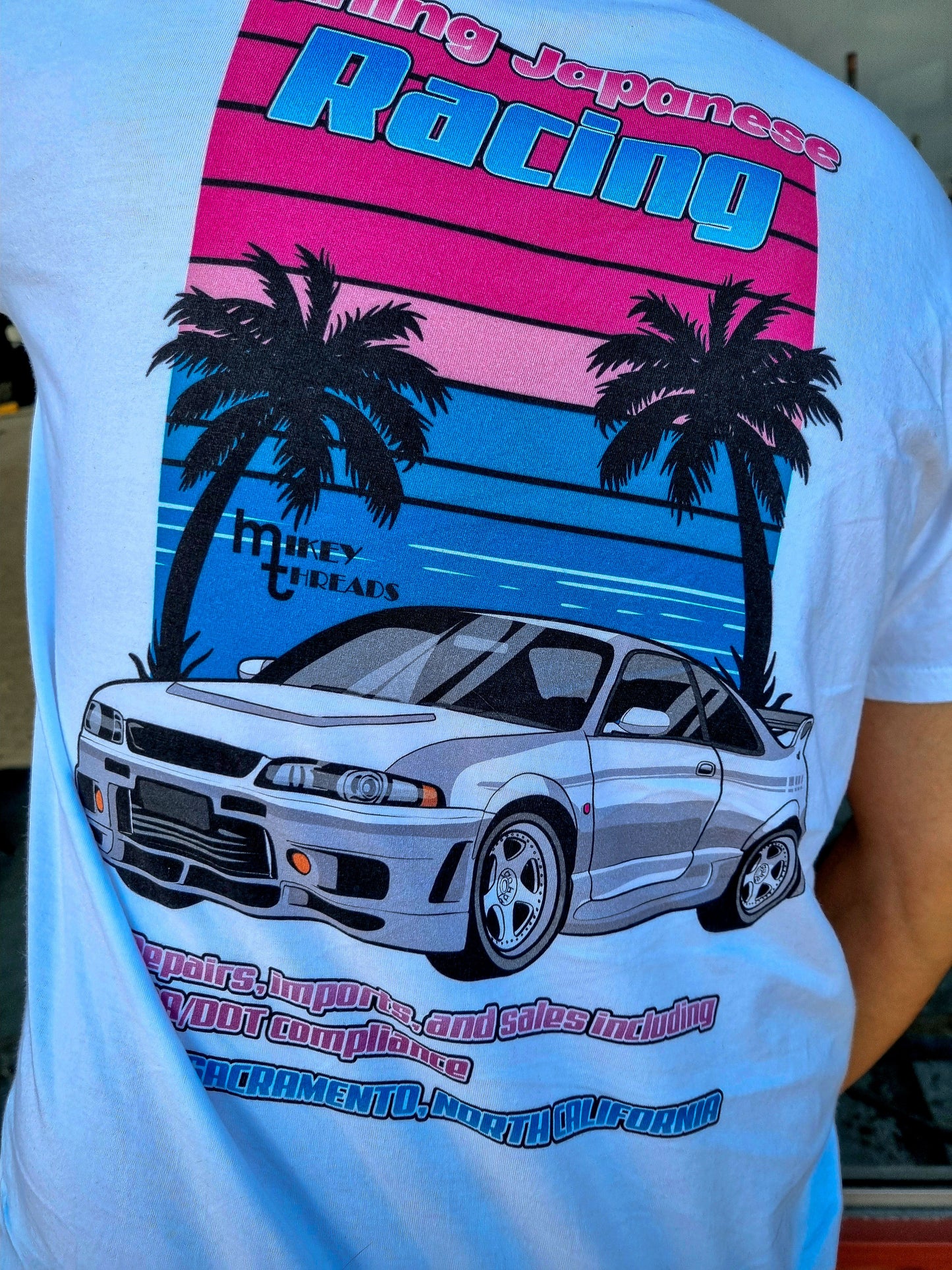 Supra Garage - Mikey Threads - Bluering Records - Dr.Rotary - Turbo Engineering - Italian Club - Essentials White
