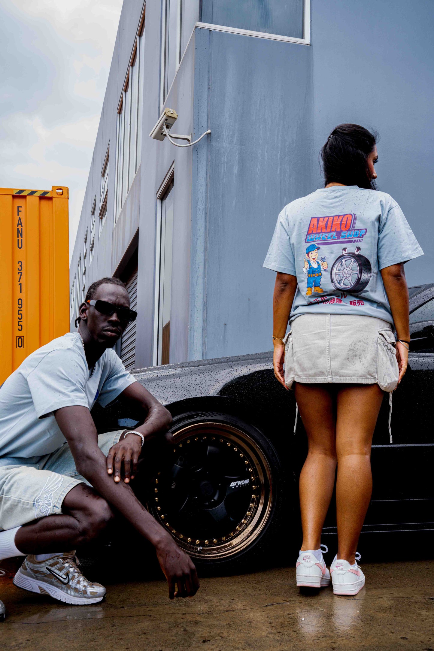 Akiko Wheel Shop Tee