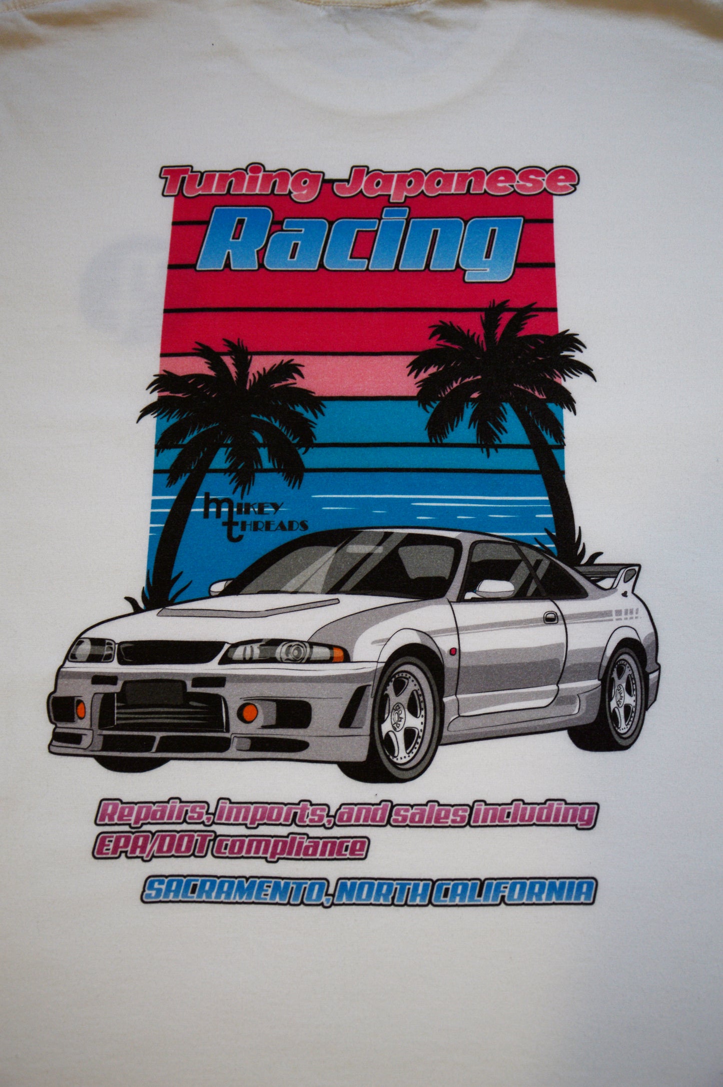 Supra Garage - Mikey Threads - Bluering Records - Dr.Rotary - Turbo Engineering - Italian Club - Essentials White