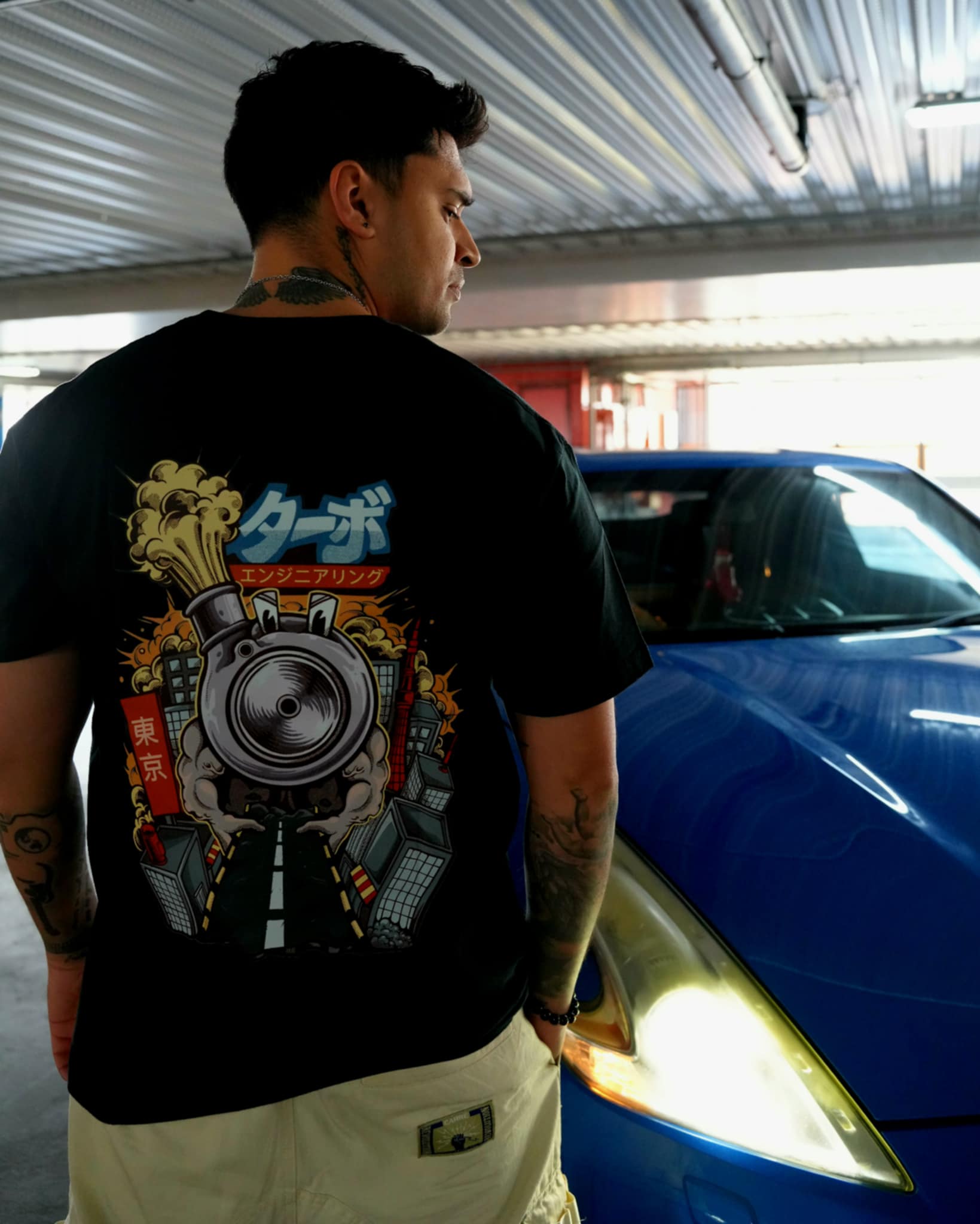 Supra Garage - Mikey Threads -  Bluering Records - Dr.Rotary -  Turbo Engineering -  Italian Club - Essentials White