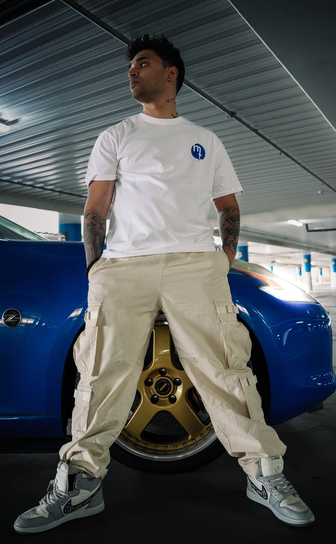 Supra Garage - Mikey Threads -  Bluering Records - Dr.Rotary -  Turbo Engineering -  Italian Club - Essentials White