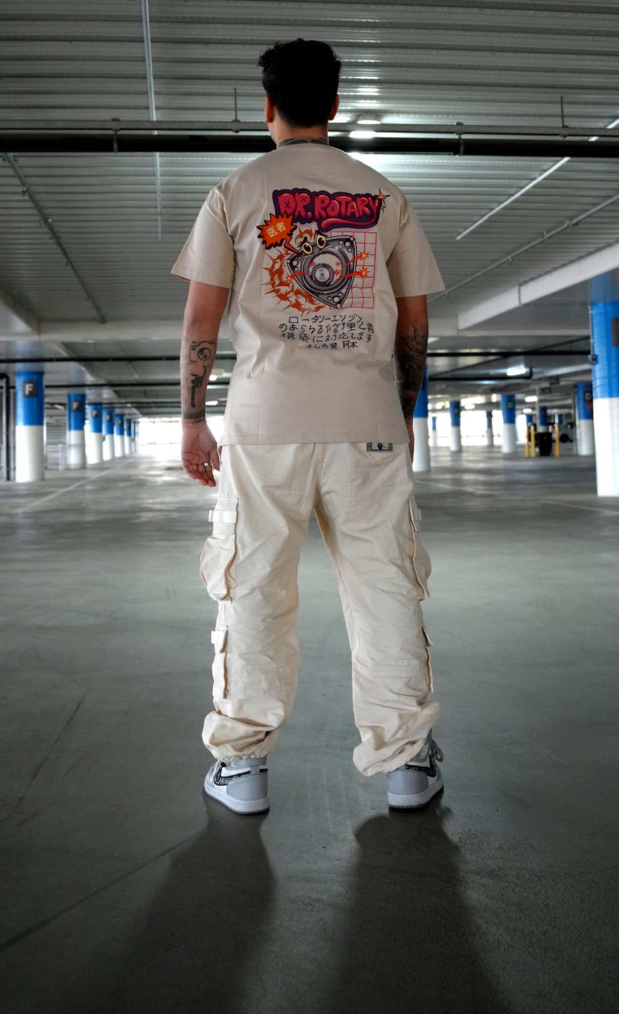 Supra Garage - Mikey Threads -  Bluering Records - Dr.Rotary -  Turbo Engineering -  Italian Club - Essentials White