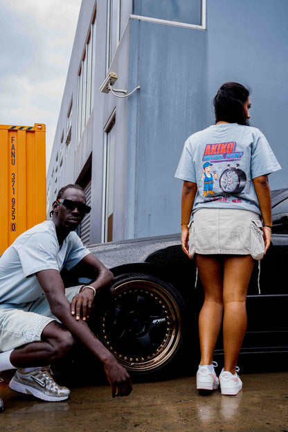Akiko Wheel Shop Tee