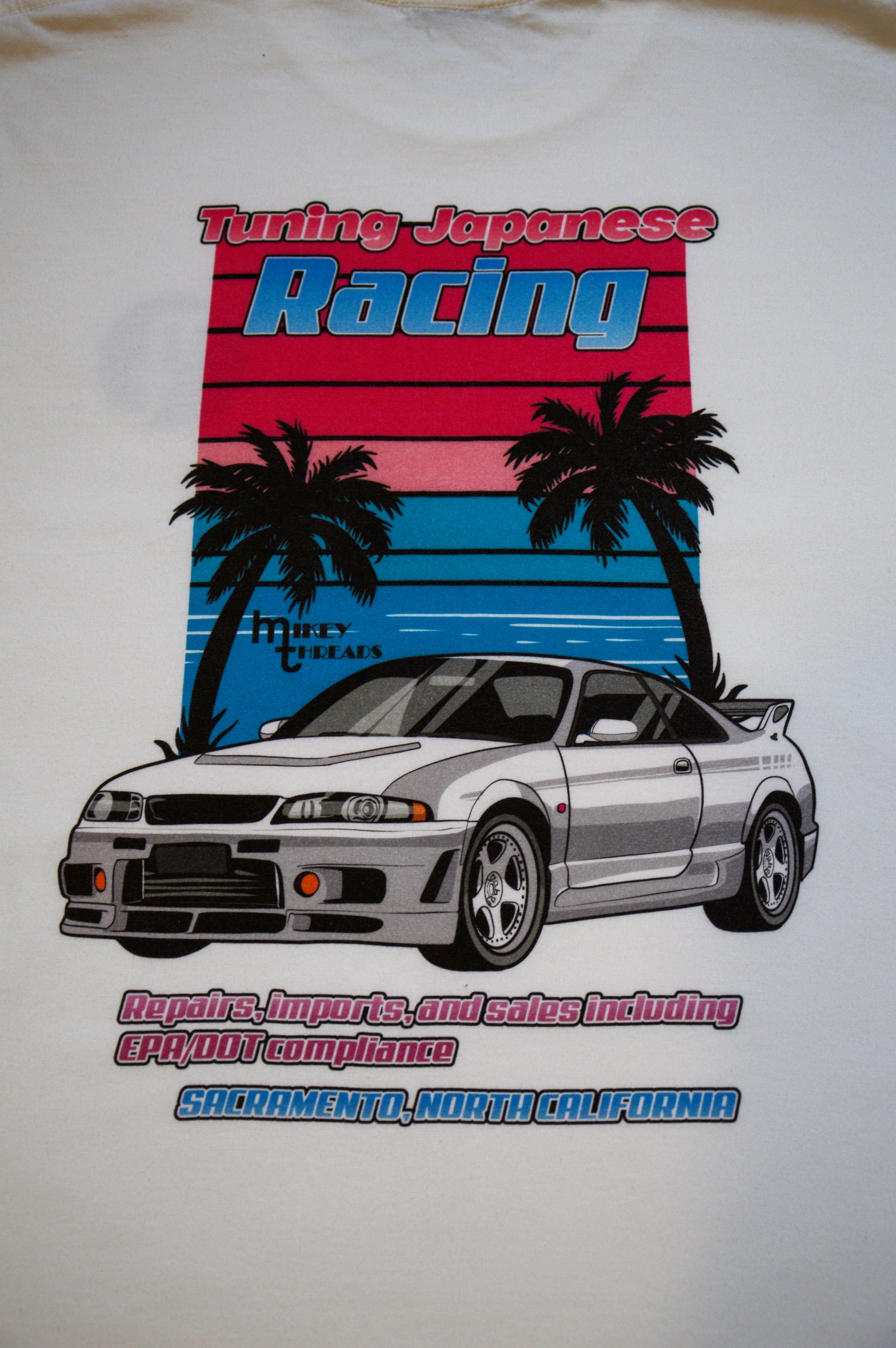 Supra Garage - Mikey Threads -  Bluering Records - Dr.Rotary -  Turbo Engineering -  Italian Club - Essentials White